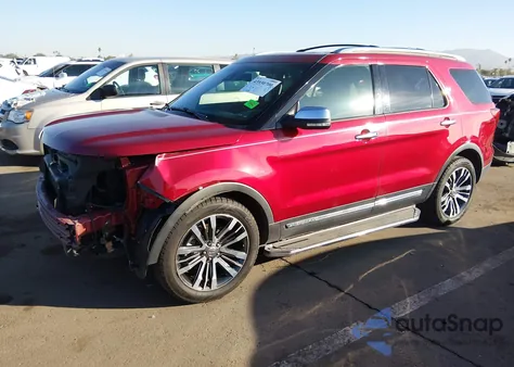 2016 Ford Explorer Platinum from USA, damaged, VIN 1FM5K8HT3GGB73036